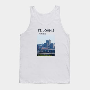 St Johns Newfoundland and Labrador Canada Gift for Canadian Canada Day Present Souvenir T-shirt Hoodie Apparel Mug Notebook Tote Pillow Sticker Magnet Tank Top